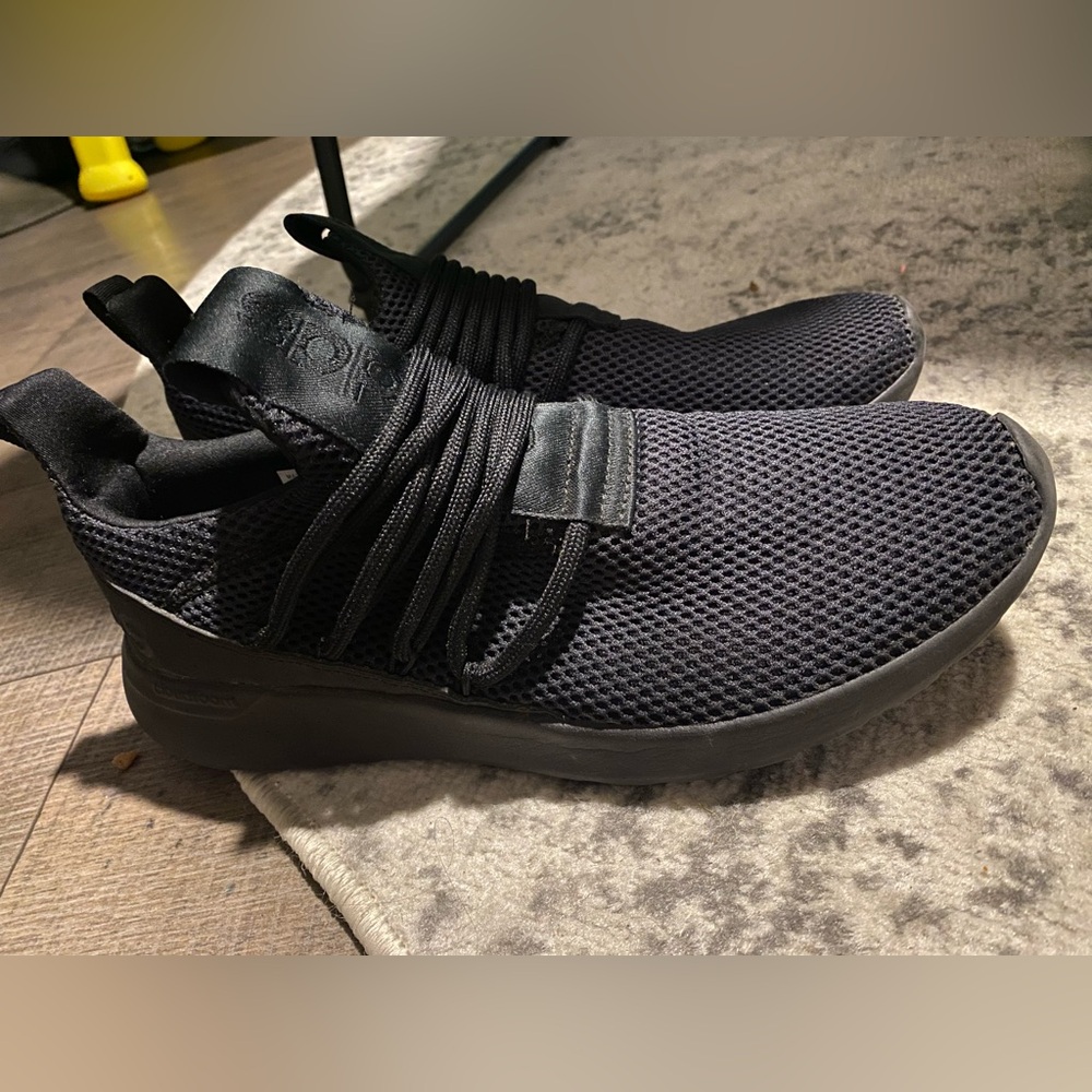 Men’s Adidas Lite Racer Adapt 7.0 Running Shoes Black PGS789005